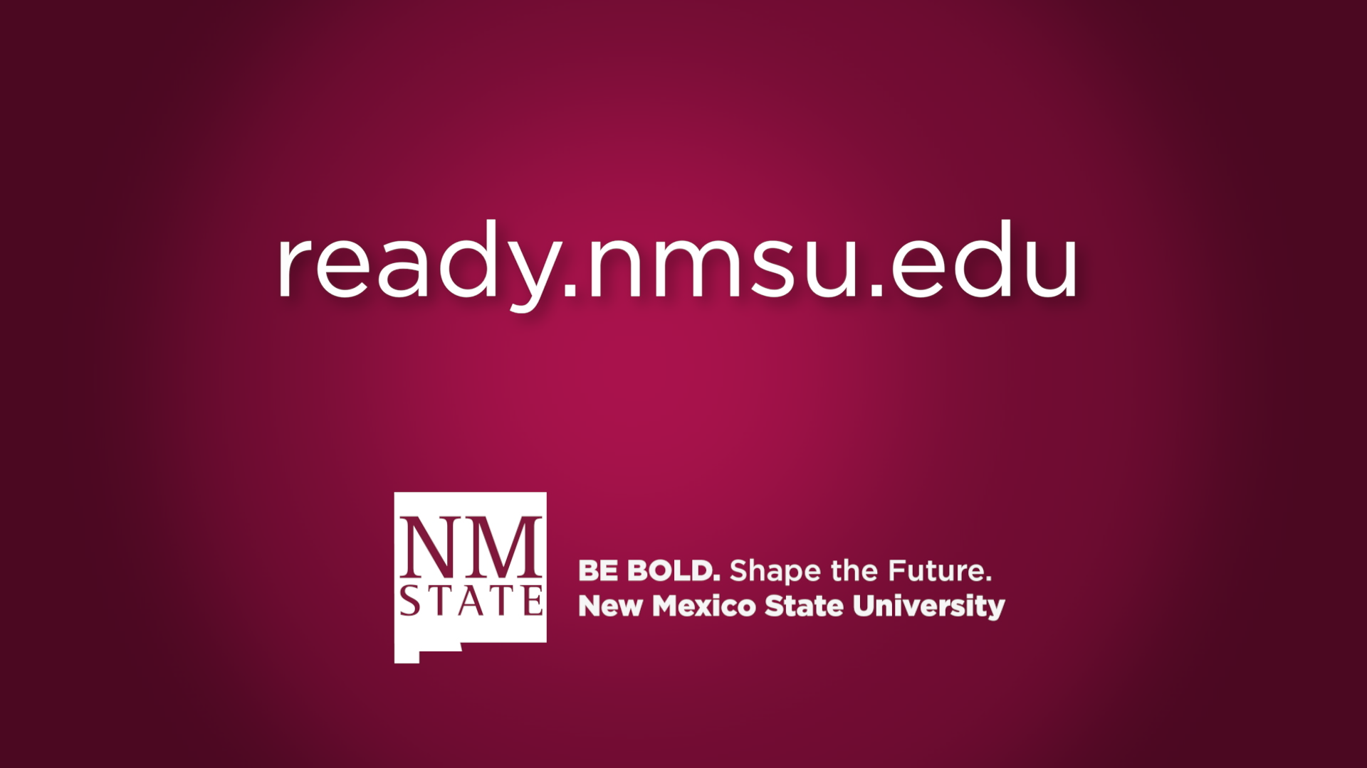 New Mexico State University-Ready